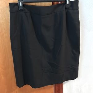 Black pencil skirt